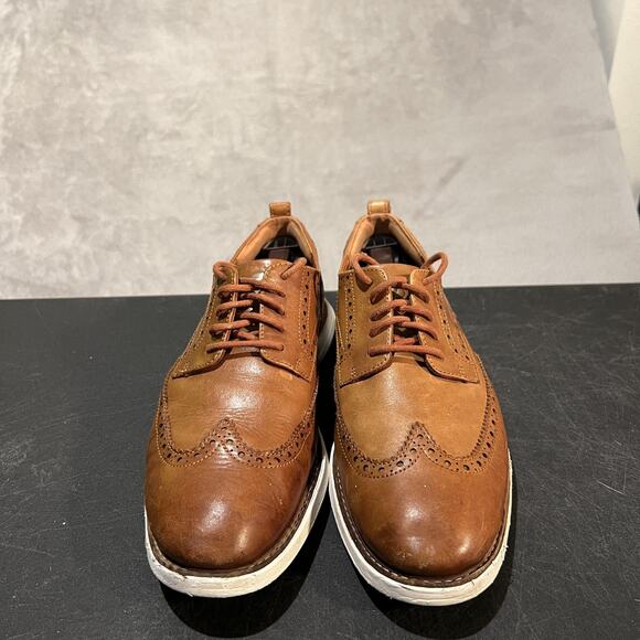 Cole Haan Grand Evolution Shortwing Shoes Mens 9.5 Leather Oxford Comfort OS - Picture 2 of 11